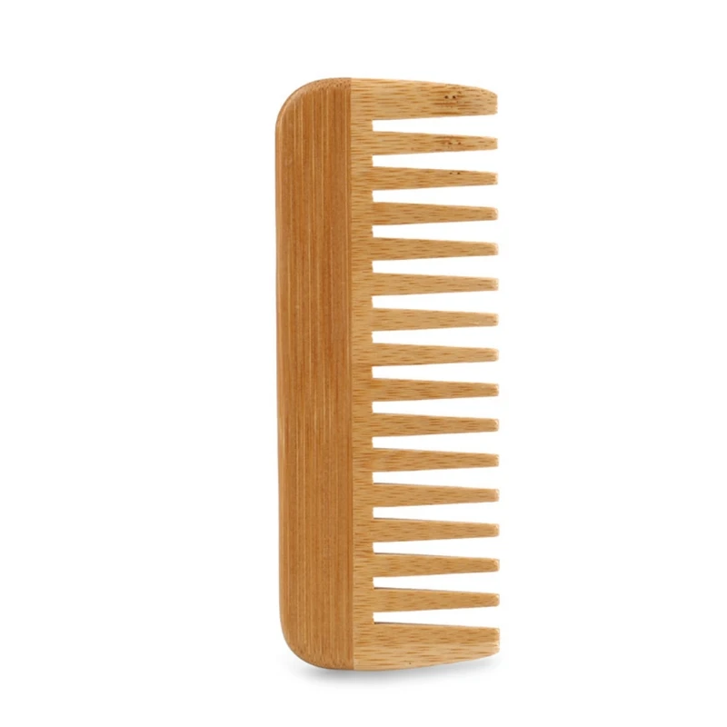 Bamboo Toothbrush - Natuurlijke bamboe grove kam, ontharingskam, antistatische