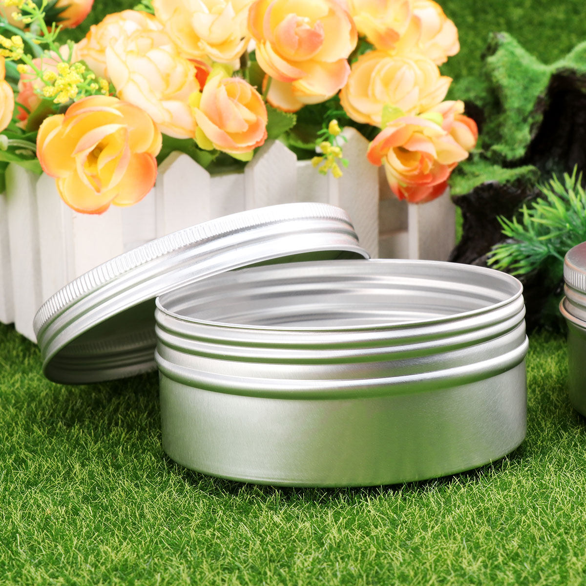 Reusable Bottle - 10 stuks aluminium flesjes met schroefdop,