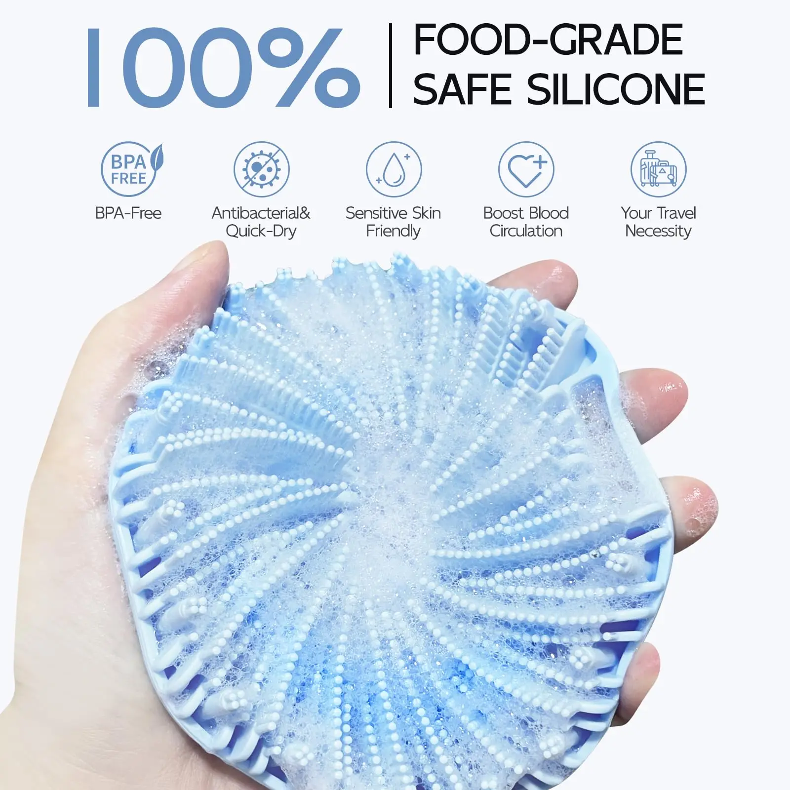 Bad Zachte Siliconen Rugborste - Eco Sponge recensie en prijs
