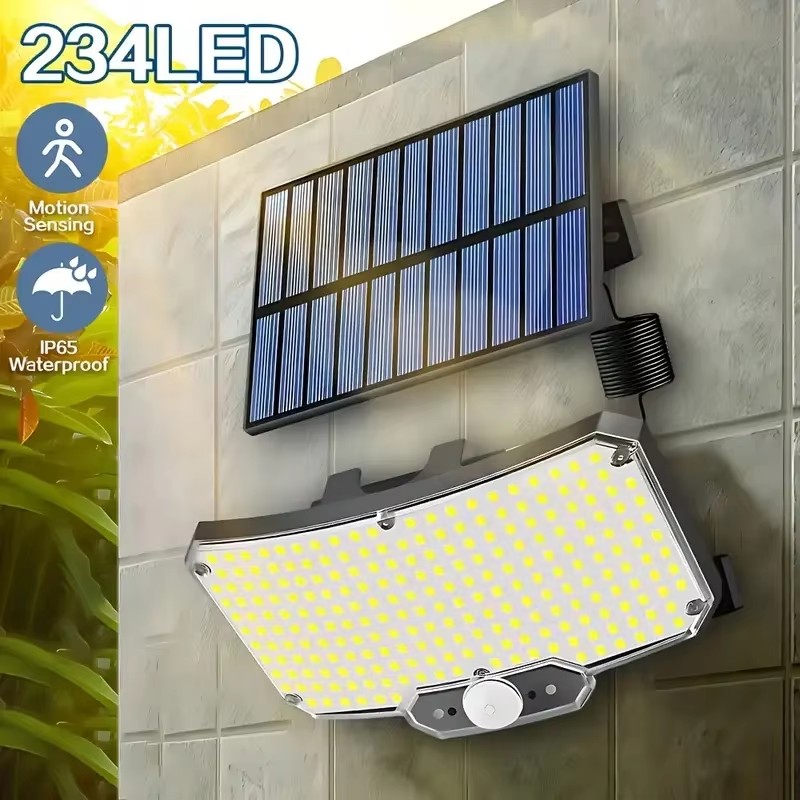 234LED zonne-buitenverlichting - Solar Garden Light recensie en prijs