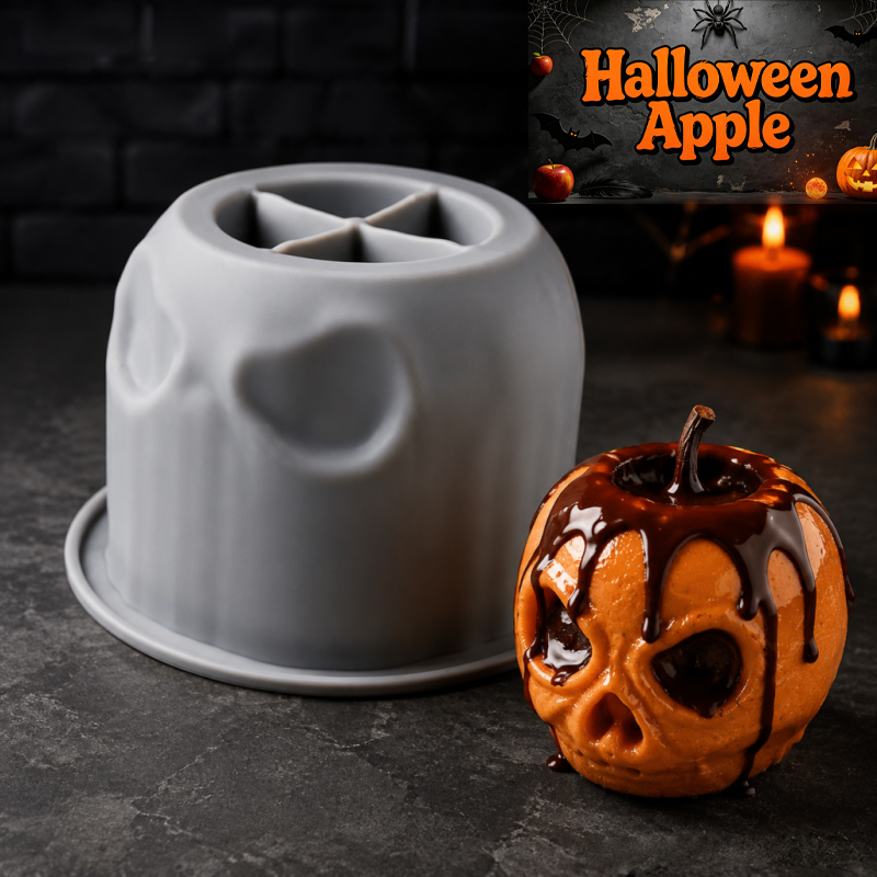 Halloween schedel appel silico - Eco Soap recensie en prijs