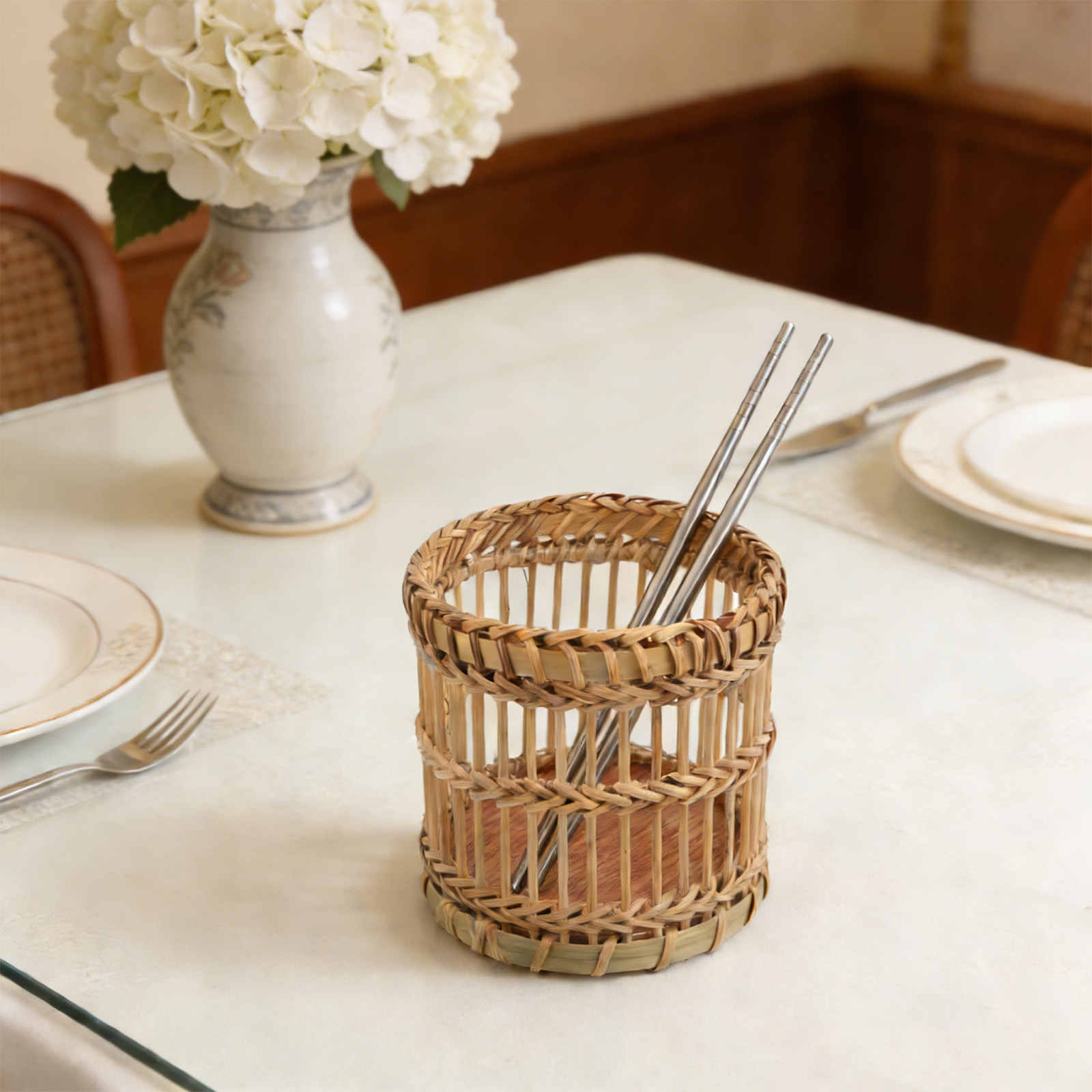 Bamboe bestekhouder, keukenorg - Bamboo Cutlery recensie en prijs