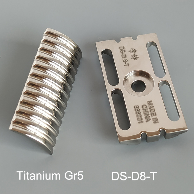 Dscosmetic D8 Messing/Ti/316 r - Safety Razor Handle recensie en prijs