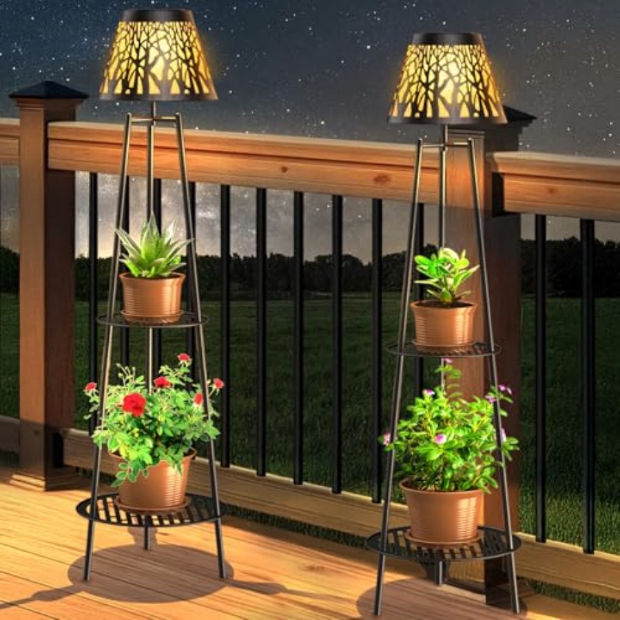 2-pack buitenlamp op zonne-ene - Solar Garden Light recensie en prijs