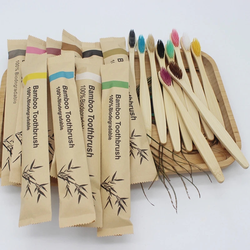 Bamboe Tandenborstels 100Pcs E - Bamboo Toothbrush recensie en prijs