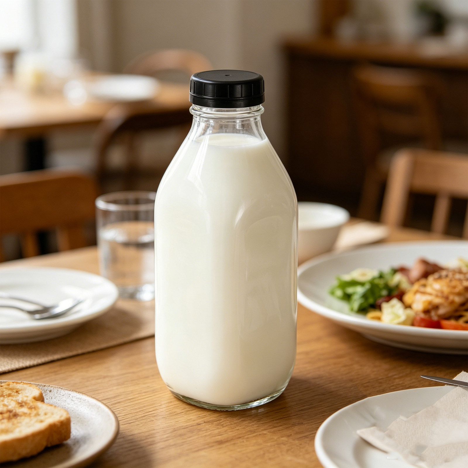 2 glazen melkflessen, herbruik - Reusable Bottle recensie en prijs