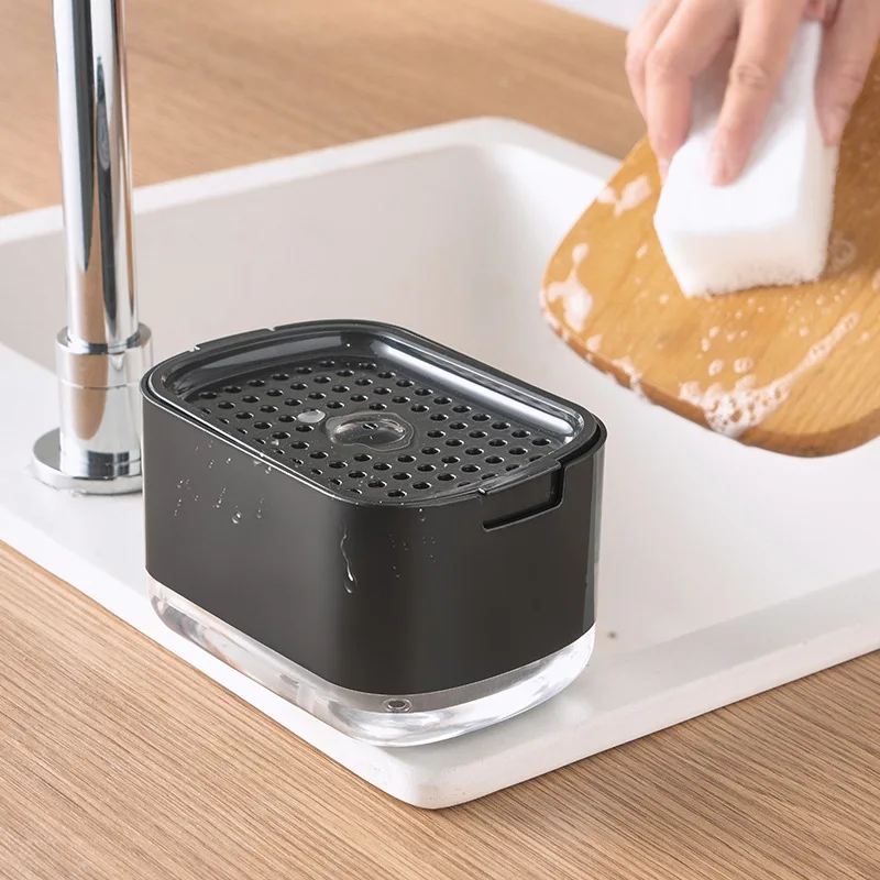 Zeepdispenser met sponshouder  - Eco Sponge recensie en prijs