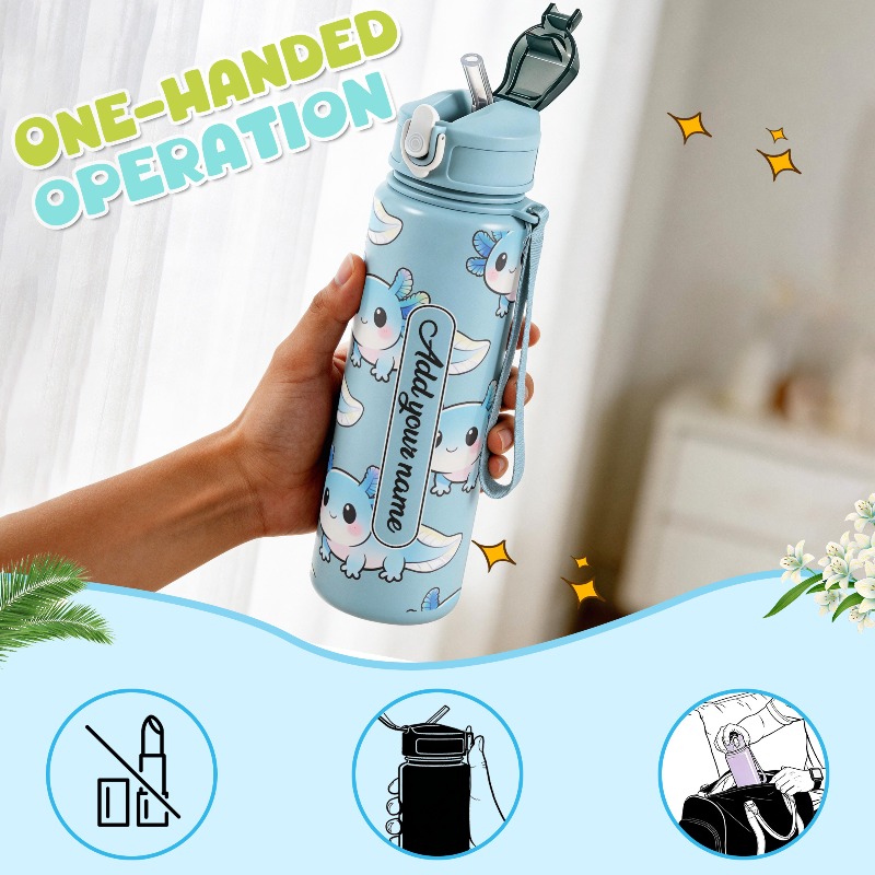 750 ml herbruikbare waterfles  - Reusable Straw recensie en prijs