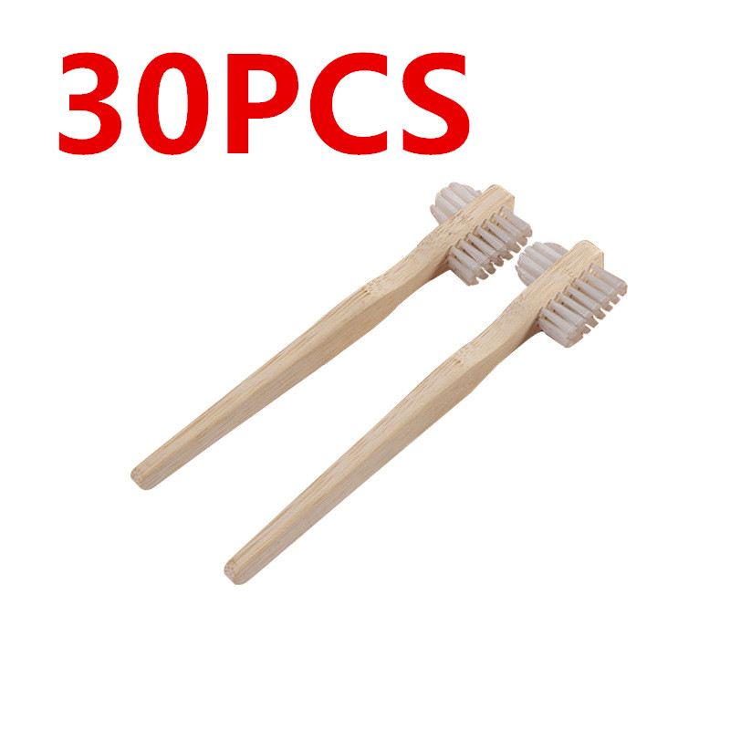 30 stuks protheseborstels met  - Bamboo Toothbrush recensie en prijs